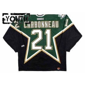 Dallas Stars Dresy GUY CARBONNEAU 12 CCM Throwback Authentic - Dětské